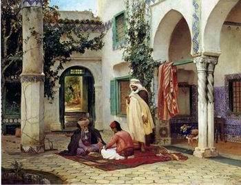 unknow artist Arab or Arabic people and life. Orientalism oil paintings 91 Germany oil painting art